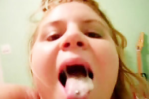 Bluff homemade sex video of some heavy amature girl sucking my cock. She takes my tax in the brush mouth plus guzzles it wholeheartedly, she even shows my milk while its still in the brush mouth