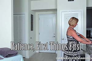 Patience, First Things First Goddess Brianna