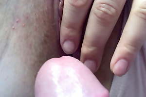 Close-Up Pussy Fucking. Spunk Inside. Huge Creampie.