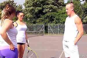 Hawt Mom Jess tricked just about Charge from by Son's best Friend after Tennis match