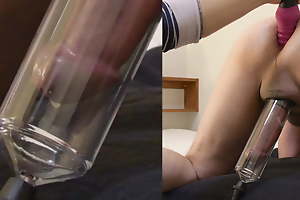 Prostate touched and milked procure a cock pump.