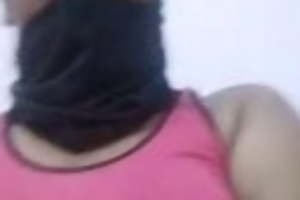 Tamil aunty stripping scant and fingering herself.