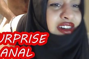 PAINFUL Dumfound ANAL WITH MARRIED HIJAB WOMAN !