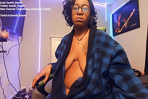 Negro chunky butt webcam