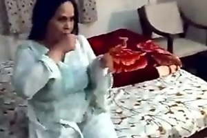 Pakistani wife strips with an increment of plays