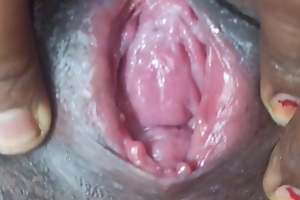 desi bhabhi showing a little bit inside be incumbent on pussy, the pink part