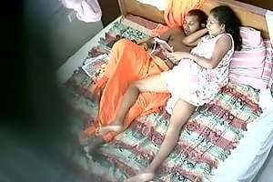 Srilankan aunty and boy
