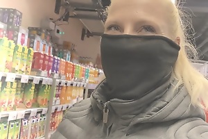 Milena Sweet remotely controlled through be imparted to murder supermarket