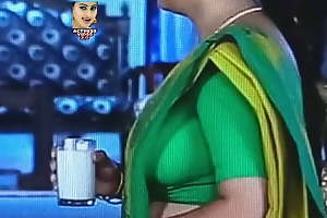 Tamil serial – aunty's hot boobs in HD