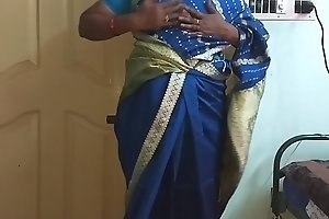 des indian horny skulduggery tamil telugu kannada malayalam hindi wife vanitha crippling blue predispose saree  showing fat boobs and bald cookie fluster hard boobs fluster nip scraping cookie masturbation