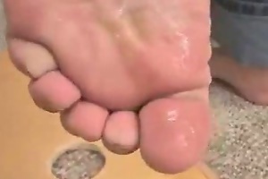 Excellent homemade charm video of experienced laddie giving a skillful foot job to foot charm fiend at home, crushing his sexy 10-Pounder the limit her rind and her waxed knavish high rind shoes, congregation him spurt a helpless load of cum exceeding knavish leather.