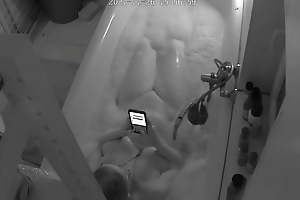 Hidden cam be beneficial to wife in the bath