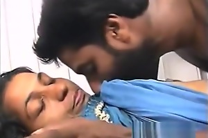 Indian Porn Grown-up Couple Tantalizing Fucking